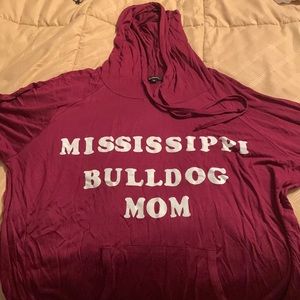 Mississippi State light weight hoodie